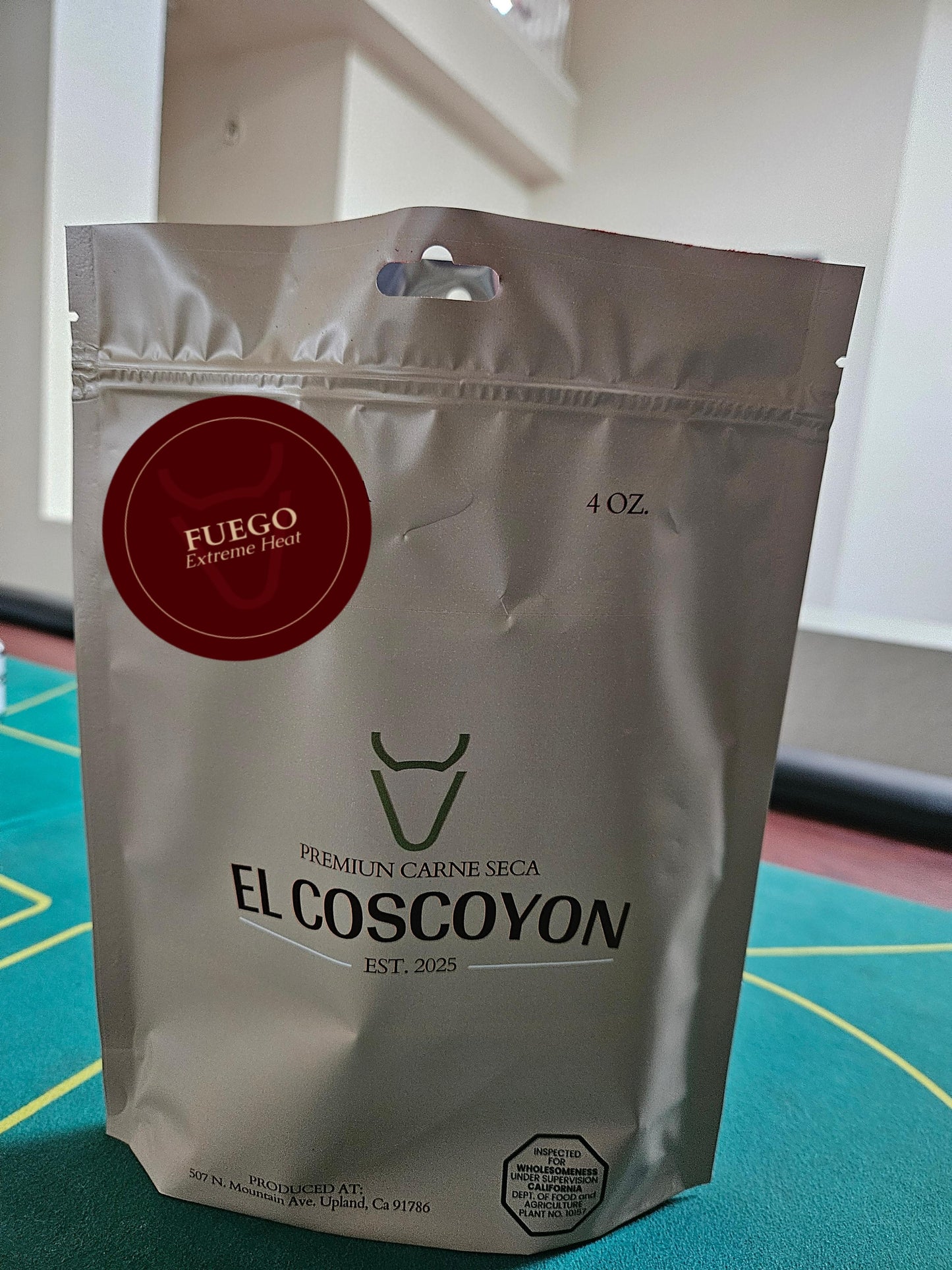 El Coscoyon Premium Carne Seca Fuego