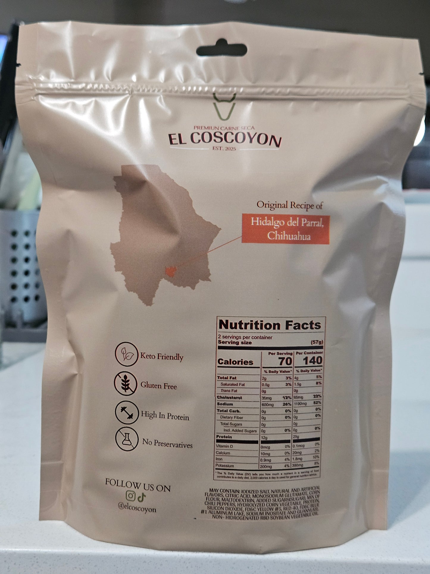 Fuego Carne Seca 4 Oz.