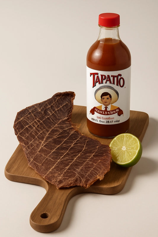 El Coscoyon Premium Beef Carne seca original 8 oz.